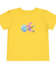 Cute Painter Easter Bunny Tee - Short Sleeve Tee for Toddlers - 40.0