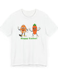 Funny Easter Characters Men's Tee - 'Happy Easter!' Graphic T-Shirt - 24.0