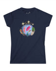 Women's Slim Fit Softstyle Tee - Feather Wishes - O.2