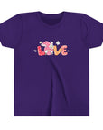 Gnome Youth Love Short Sleeve Tee – Fun & Colorful Kids Shirt for All Occasions - 52.0