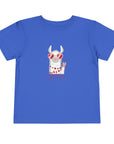 Toddler Short Sleeve Tee - Valentine's Day Llama
