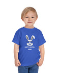 Cool Bunny Easter Toddler Tee - Happy Easter Bruh - 54.0