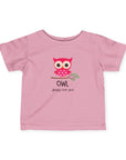 Infant Fine Jersey Tee - Valentine's Day - Owl Always Love You