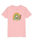 One Lucky Kid Youth Short Sleeve Tee - Fun St. Patrick's Day Tee with Rainbow Design