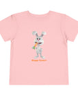 Cute Easter Bunny Toddler Tee - 'Happy Easter!' Short Sleeve T-Shirt - 26.0