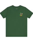 St. Patrick's Day Adult Tee - Cheers Leprechaun Design