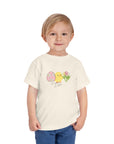 Happy Easter Toddler Tee - Cute Chick & Egg Design for Spring Celebrations - 36.0