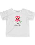 Infant Fine Jersey Tee - Valentine's Day - Owl Always Love You