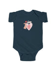 Infant Fine Jersey Bodysuit - Valentine's Day - Some Bunny Loves You