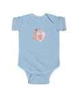 Infant Fine Jersey Bodysuit - Valentine's Day - Some Bunny Loves You
