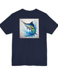 Men's Tee - Marlin Fishing Graphic T-Shirt