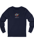 Colorful Marlin Unisex Long Sleeve Tee - Perfect for Fishing Enthusiasts
