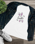 Happy Easter Women's Regular Fit Cotton Tee 1d