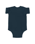 Cute Painter Easter Bunny Infant Bodysuit - Spring Short Sleeve Onezie for Babies - 40.0
