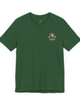 Unisex Jersey Short Sleeve Tee - Outdoor Adventure, Eagle Emblem