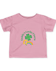 St. Patrick's Day Infant Tee - Daddy's Lucky Charm Design