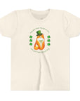 Irish Blessing Cat St. Patrick's Day Youth Tee - "May Your Bowl Always Be Full"