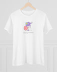 Women's Regular Fit Short Sleeve Cotton Tee - Gnome, Happy Easter Graphic - item