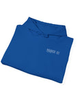 Blue Fish Themed Unisex Hoodie - Perfect for Fishing Enthusiasts
