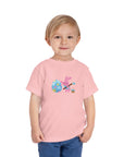 Cute Painter Easter Bunny Tee - Short Sleeve Tee for Toddlers - 40.0