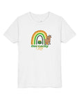 One Lucky Kid Youth Short Sleeve Tee - Fun St. Patrick's Day Tee with Rainbow Design