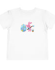 Cute Painter Easter Bunny Tee - Short Sleeve Tee for Toddlers - 40.0