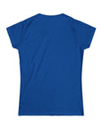 Women's Slim Fit Softstyle "Flower Power" Tee - 35.0