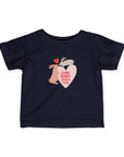 Infant Fine Jersey Tee - Valentine's Day - Some Bunny Loves You