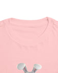 Cute Easter Bunny Toddler Tee - 'Happy Easter!' Short Sleeve T-Shirt - 26.0