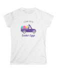 Farm Fresh Easter Eggs Women's Slim Fit Softstyle Tee 9.0