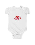 Infant Fine Jersey Bodysuit - Valentine's Day - Love Birds