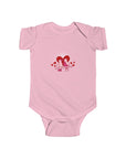 Infant Fine Jersey Bodysuit - Valentine's Day - Love Birds