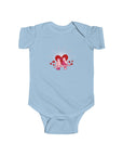 Infant Fine Jersey Bodysuit - Valentine's Day - Love Birds