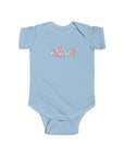 Cute 'LOVE' Infant Bodysuit - Adorable Baby Outfit for Celebrations - 25.0