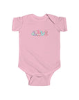 Cute 'LOVE' Infant Bodysuit - Adorable Baby Outfit for Celebrations - 25.0