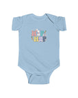 Easter Bunny Hop Infant Bodysuit - Cute Baby Onesie for Spring Celebrations - 37.0