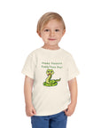 St. Patrick's Day Toddler Tee - 'Happy Ssssaint Paddy'ssss Day!' Snake Tee
