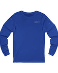 Adult Fishing Long Sleeve Tee - Colorful Marlin Design