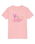 Happy Easter Youth Short Sleeve Tee - Fun Spring Celebration Shirt 3