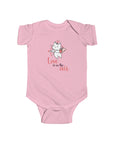 Infant Fine Jersey Bodysuit - Valentine's Day - Cupid Kitten, Love is in the Air