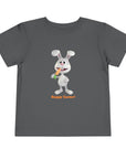 Cute Easter Bunny Toddler Tee - 'Happy Easter!' Short Sleeve T-Shirt - 26.0