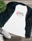 Women's Regular Fit Short Sleeve Cotton Tee - Spring Easter, Happy Easter Gnome Graphic - item