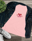 Women's Regular Fit Premium Cotton Tee - Valentine's Day - Love Birds