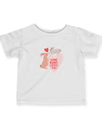 Infant Fine Jersey Tee - Valentine's Day - Some Bunny Loves You