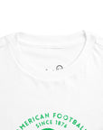 St. Patrick's Day Toddler Short Sleeve Tee - American Football Design