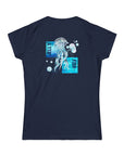 Women's Slim Fit Softstyle Tee KO.26 Jelly Fish