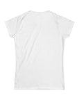 Easter Bunny Graphic Slim Fit Softstyle Tee for Women - Cute Happy Easter T-Shirt - 28a