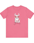 Unisex Jersey Short Sleeve Tee - Valentine's Day Llama