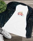 Women's Regular Fit Cotton Tee - Easter Gnome in Truck 38.0