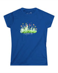 Women's Slim Fit Softstyle Tee - Wildflowers - O.1